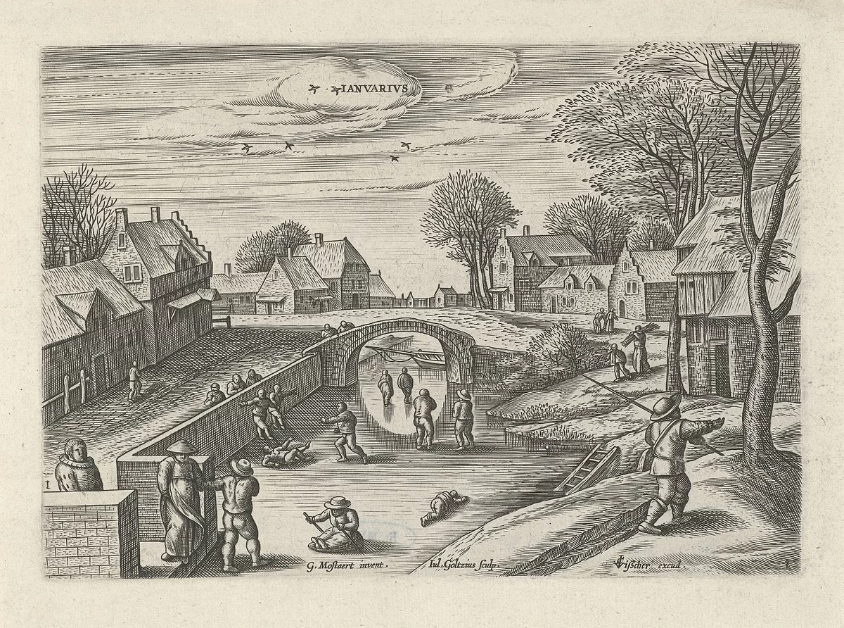 I dodici mesi, gennaio - Rijksmuseum